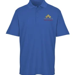 Plaited Honeycomb Pique Polo - Men's