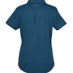 Plaited Honeycomb Pique Polo - Ladies'