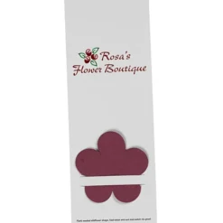 Plant-A-Shape Flower Seed Bookmark - Flower