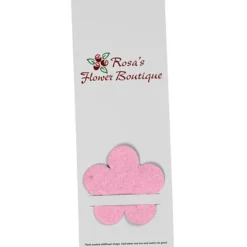 Plant-A-Shape Flower Seed Bookmark - Flower