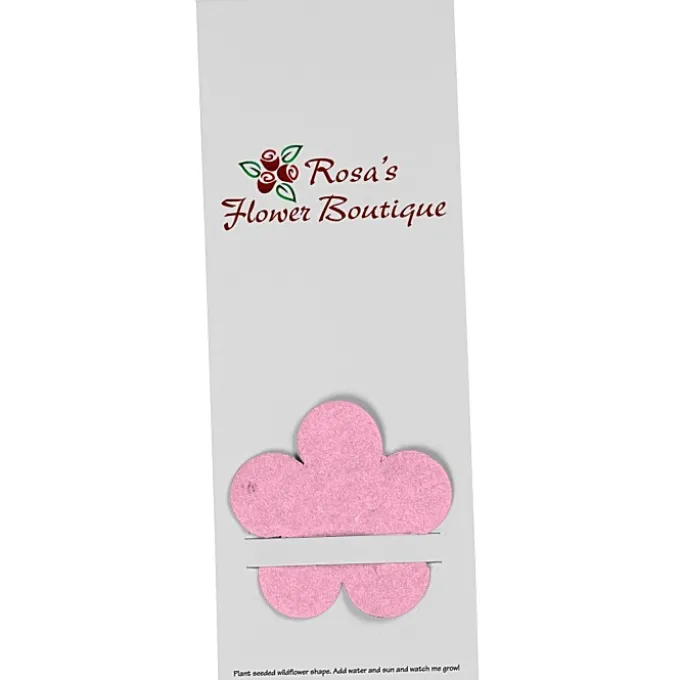 Plant-A-Shape Flower Seed Bookmark - Flower