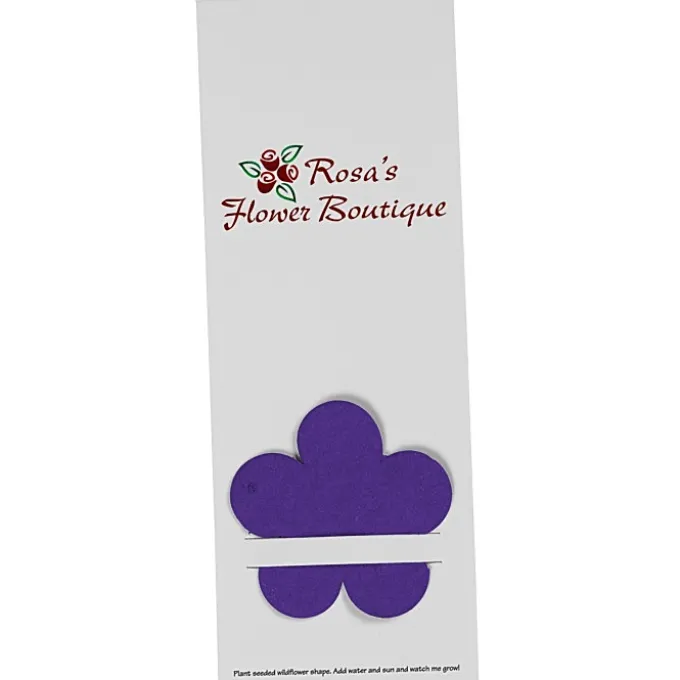 Plant-A-Shape Flower Seed Bookmark - Flower