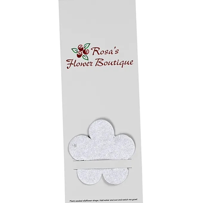 Plant-A-Shape Flower Seed Bookmark - Flower