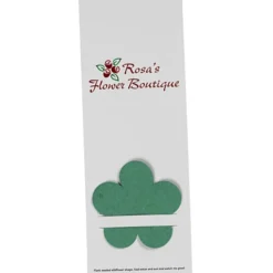 Plant-A-Shape Flower Seed Bookmark - Flower