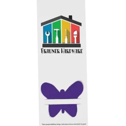 Plant-A-Shape Flower Seed Bookmark - Butterfly