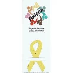Plant-A-Shape Flower Seed Bookmark - Awareness