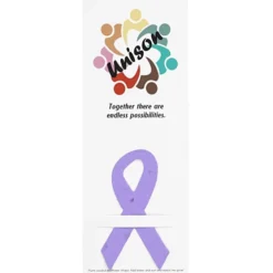 Plant-A-Shape Flower Seed Bookmark - Awareness