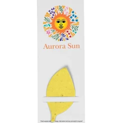 Plant-A-Shape Flower Seed Bookmark - Leaf