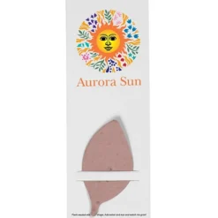 Plant-A-Shape Flower Seed Bookmark - Leaf