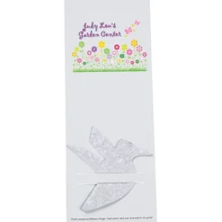 Plant-A-Shape Flower Seed Bookmark - Hummingbird