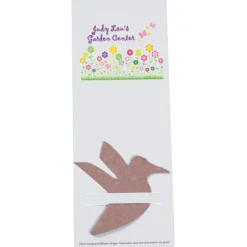 Plant-A-Shape Flower Seed Bookmark - Hummingbird