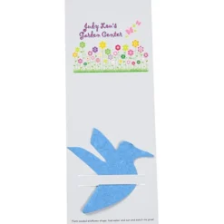 Plant-A-Shape Flower Seed Bookmark - Hummingbird