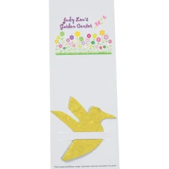 Plant-A-Shape Flower Seed Bookmark - Hummingbird
