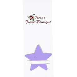 Plant-A-Shape Flower Seed Bookmark - Star