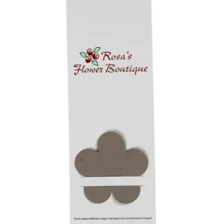 Plant-A-Shape Flower Seed Bookmark - Flower - 24 hr
