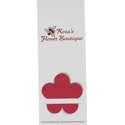 Plant-A-Shape Flower Seed Bookmark - Flower - 24 hr
