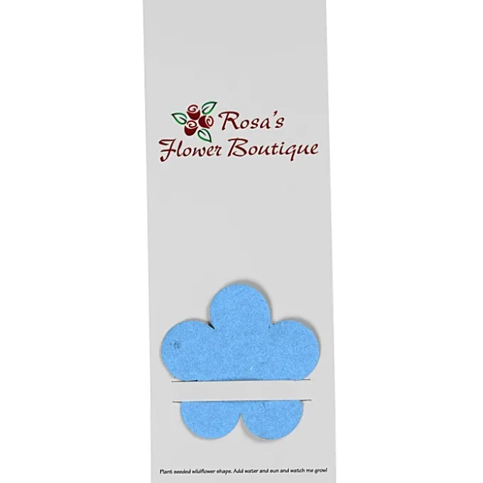 Plant-A-Shape Flower Seed Bookmark - Flower - 24 hr