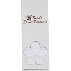 Plant-A-Shape Flower Seed Bookmark - Flower - 24 hr