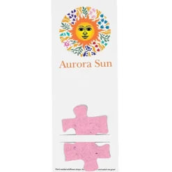 Plant-A-Shape Flower Seed Bookmark - Puzzle Piece