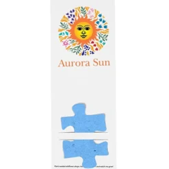 Plant-A-Shape Flower Seed Bookmark - Puzzle Piece