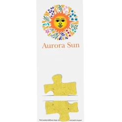 Plant-A-Shape Flower Seed Bookmark - Puzzle Piece