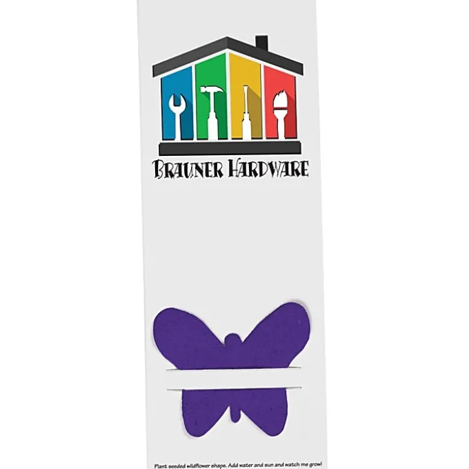 Plant-A-Shape Flower Seed Bookmark - Butterfly - 24 hr
