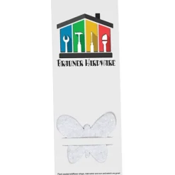 Plant-A-Shape Flower Seed Bookmark - Butterfly - 24 hr