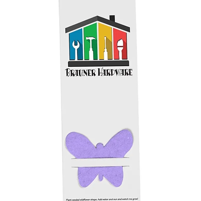 Plant-A-Shape Flower Seed Bookmark - Butterfly - 24 hr