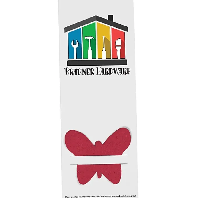 Plant-A-Shape Flower Seed Bookmark - Butterfly - 24 hr