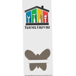 Plant-A-Shape Flower Seed Bookmark - Butterfly - 24 hr