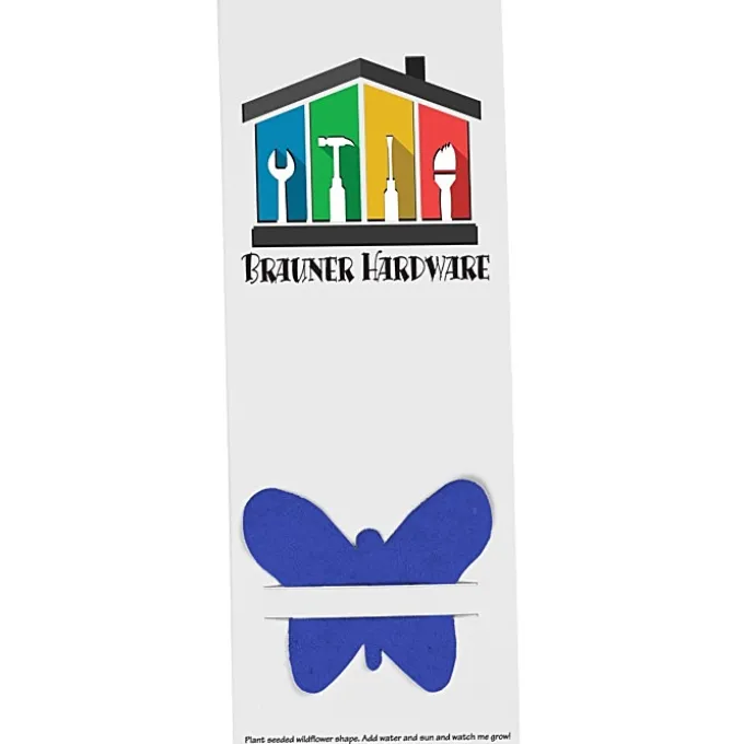 Plant-A-Shape Flower Seed Bookmark - Butterfly - 24 hr