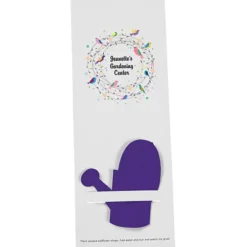 Plant-A-Shape Flower Seed Bookmark - Watering Can