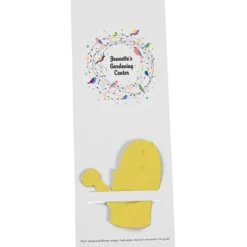 Plant-A-Shape Flower Seed Bookmark - Watering Can