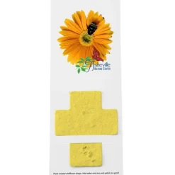 Plant-A-Shape Flower Seed Bookmark - Cross