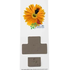 Plant-A-Shape Flower Seed Bookmark - Cross