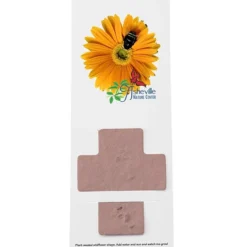 Plant-A-Shape Flower Seed Bookmark - Cross