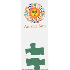 Plant-A-Shape Flower Seed Bookmark - Puzzle Piece - 24 hr