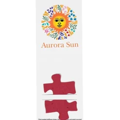Plant-A-Shape Flower Seed Bookmark - Puzzle Piece - 24 hr