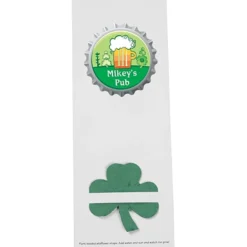 Plant-A-Shape Flower Seed Bookmark - Clover