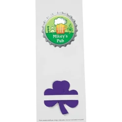Plant-A-Shape Flower Seed Bookmark - Clover