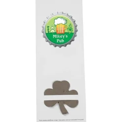 Plant-A-Shape Flower Seed Bookmark - Clover