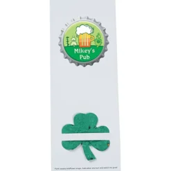 Plant-A-Shape Flower Seed Bookmark - Clover