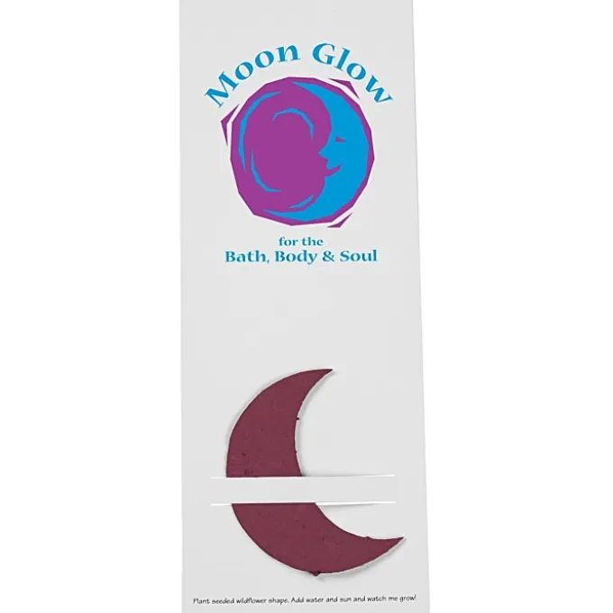 Plant-A-Shape Flower Seed Bookmark - Crescent