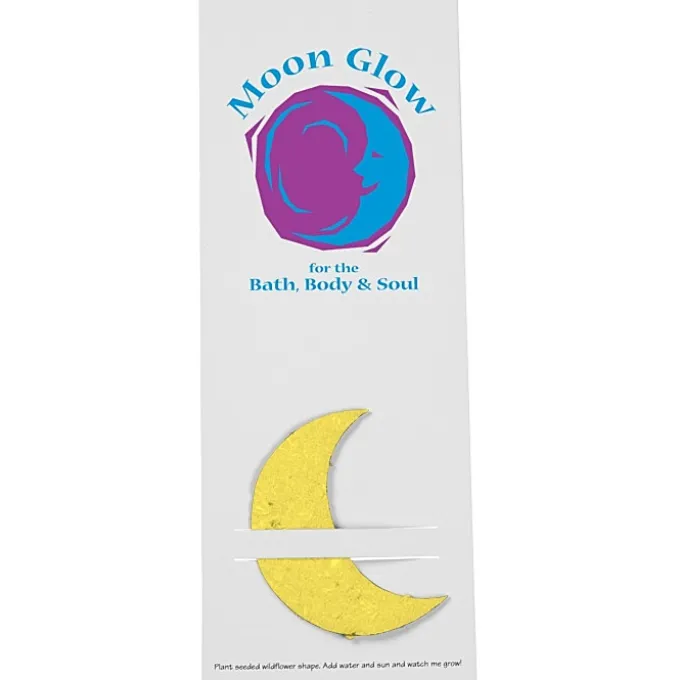 Plant-A-Shape Flower Seed Bookmark - Crescent