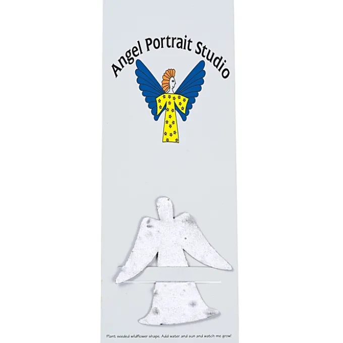 Plant-A-Shape Flower Seed Bookmark - Angel