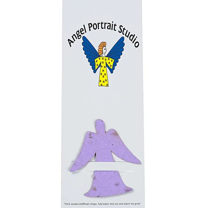 Plant-A-Shape Flower Seed Bookmark - Angel