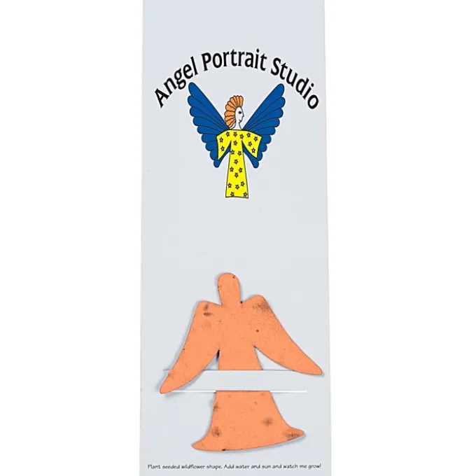 Plant-A-Shape Flower Seed Bookmark - Angel