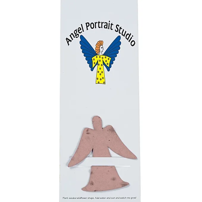 Plant-A-Shape Flower Seed Bookmark - Angel