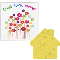 Plant-A-Shape Flower Seed Packet - House