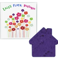 Plant-A-Shape Flower Seed Packet - House
